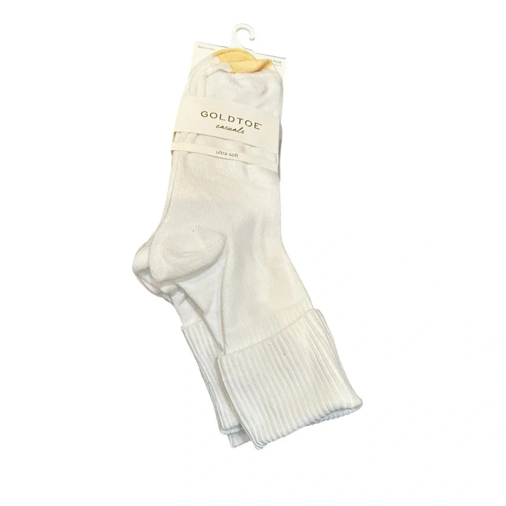 Women’s Underwear & Socks Bundle Size 8 Cotton Briefs + White Crew Socks 3 Pair